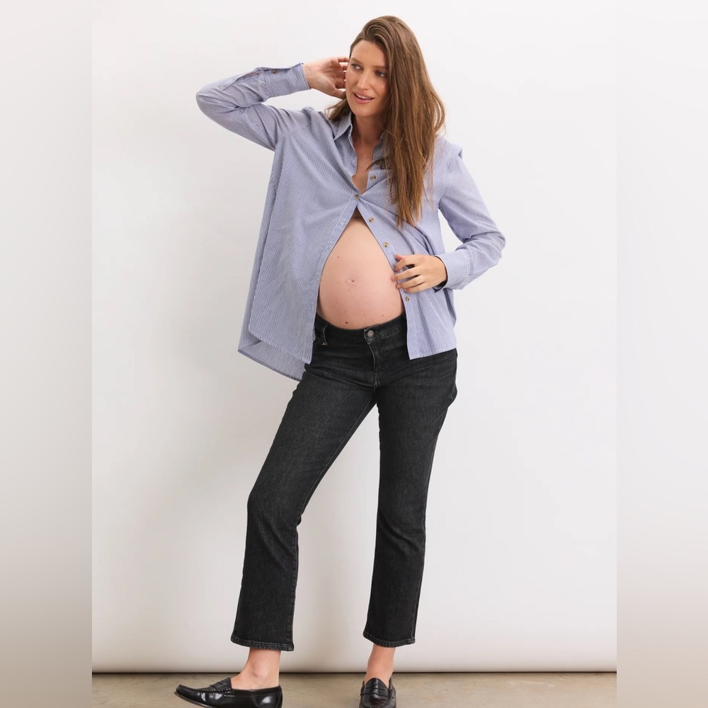 Hatch maternity button down - image 2